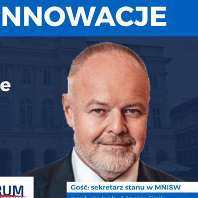 Minister prof. Marek Gzik w rozmowie z prof. Dariuszem Jemielniakiem: Bez silnej nauki nie stworzymy silnej gospodarki