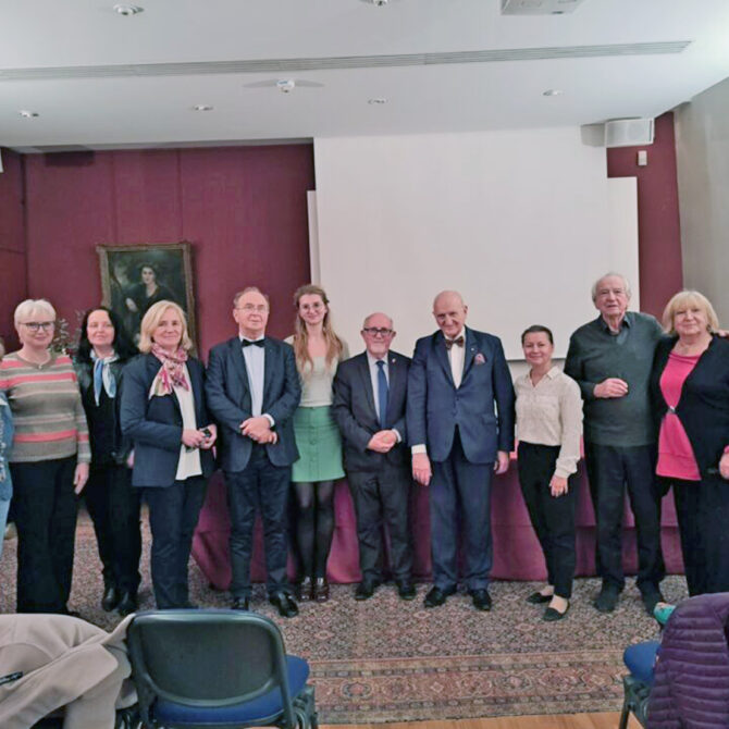 Wykład prof. Marka Krawczyka w Bibliotece Polskiej w Paryżu