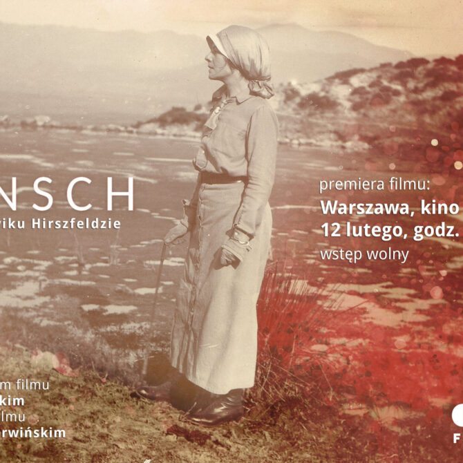 Premiera filmu „Mensch” o Ludwiku Hirszfeldzie