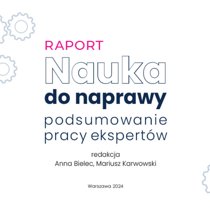 Raport podsumowujący akcję „Nauka do naprawy” już gotowy!