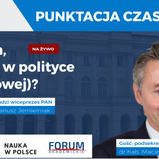 Punkty kluczowe! Minister Gdula o możliwych zmianach w ocenianiu publikacji naukowych