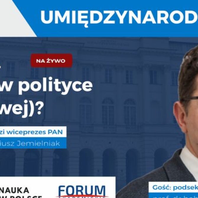 prof. Andrzej Szeptycki - Umiędzynarodowienie („Co tam, PANie, w polityce (naukowej)?” #10)