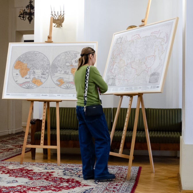 Opening of the exhibition “The Continuity of Kazakh Statehood in the Flow of History:The Kazakh State on the Maps of Europe and America from the 15th to the 19th Century”